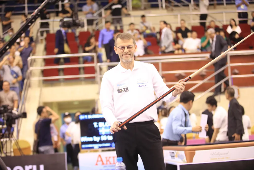 Blomdahl vui mừng khi kết thúc trận chung kết