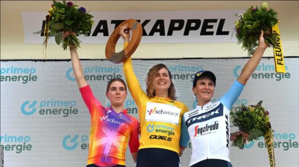 Marlen Reusser giành áo vàng chung cuộc