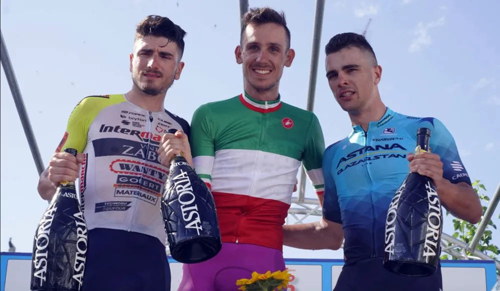 Filippo Zana không thể bảo vệ ngôi vô địch