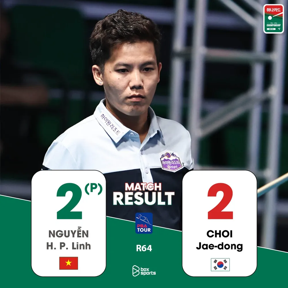 Phương Linh đã có chiến thắng trong lượt Penalty