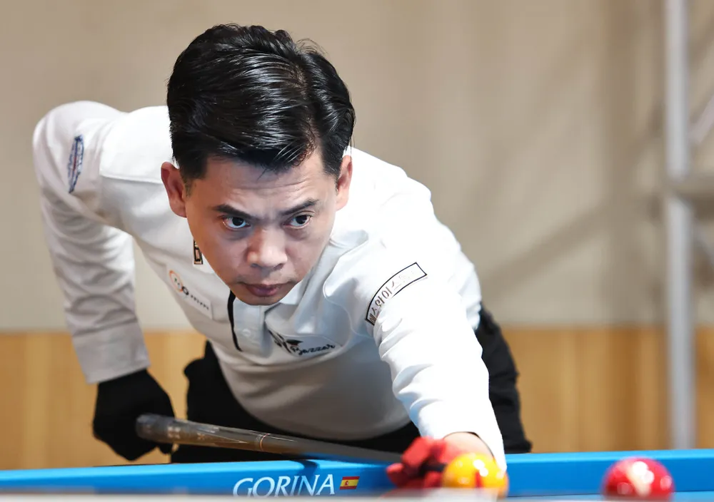 Dương Anh Vũ có chiến thắng cùng đội nhà. Ảnh: Kim Young Hun