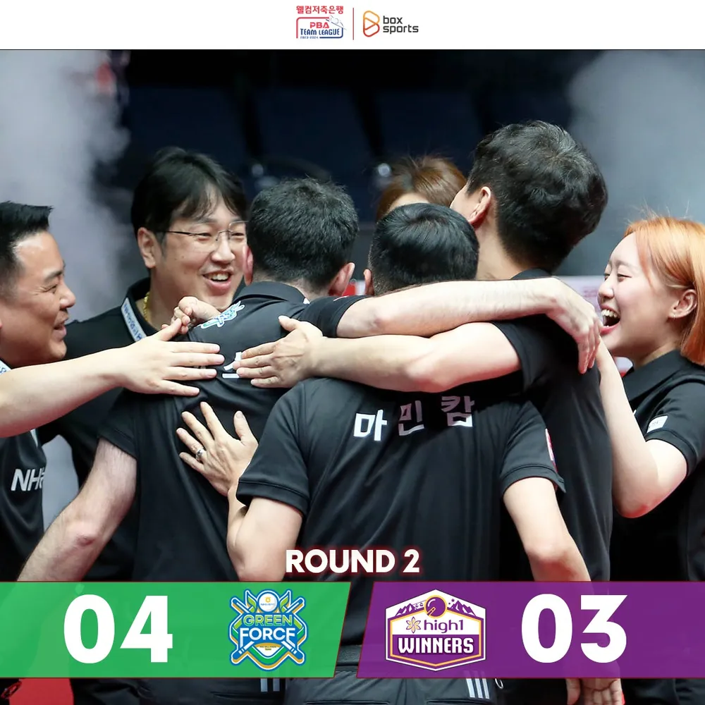 Green Force đã có chiến thắng ngược dòng trước Winners