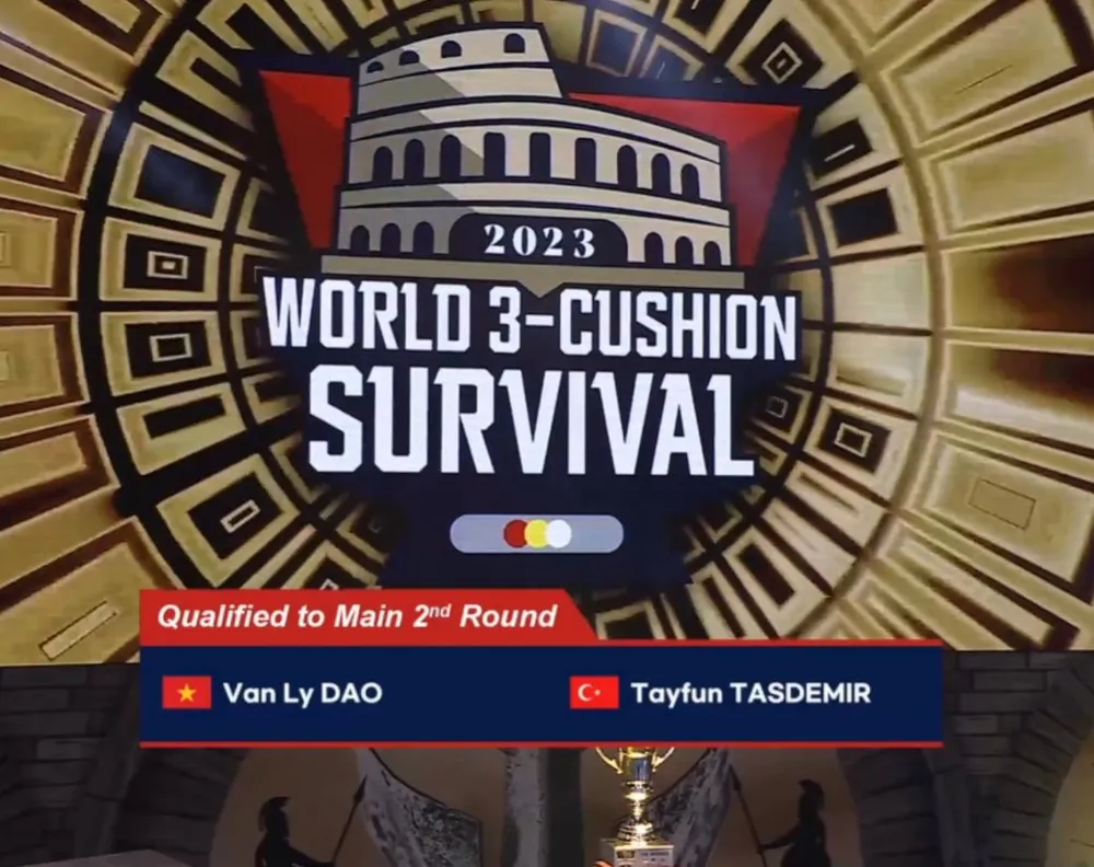 Đào Văn Ly và Tasdemir đi tiếp vào vòng 2