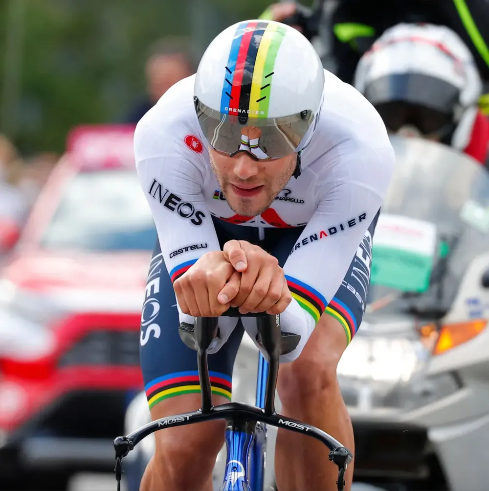 Filippo Ganna là chuyên gia chạy cá nhân tính giờ