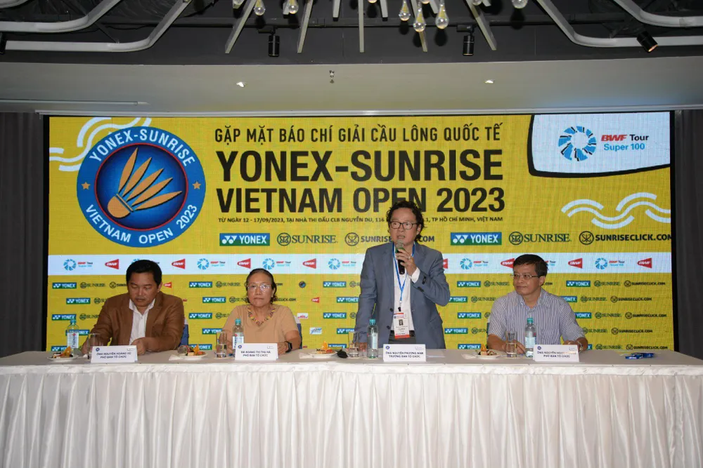 Quang cảnh buổi họp báo