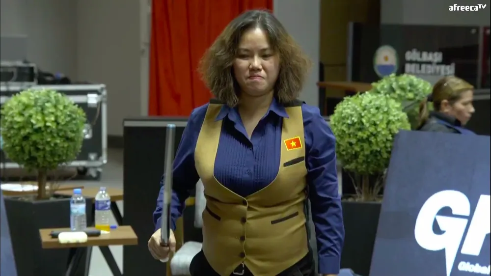 Phùng Kiện Tường là nữ cơ thủ Việt Nam có thứ hạng thế giới cao nhất