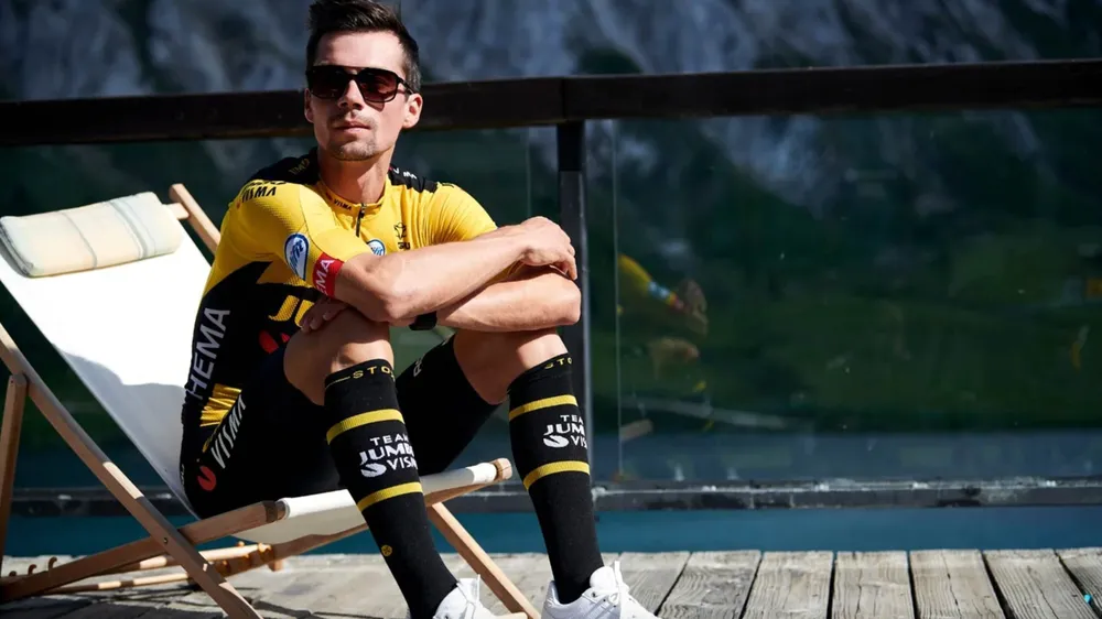 Primoz Roglic đang có bất đồng tại Jumbo-Visma