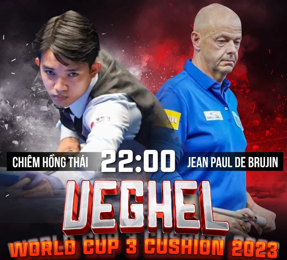 Chiêm Hồng Thái dừng bước trước De Bruijn