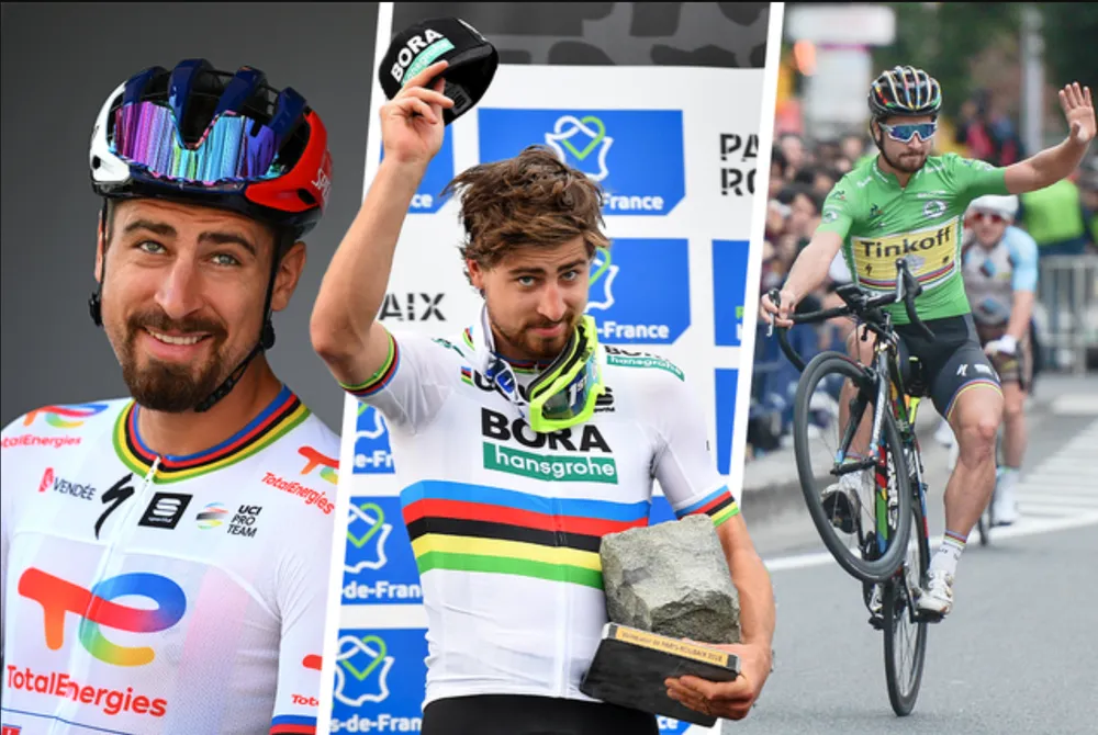 Peter Sagan chia tay xe đạp đường trường