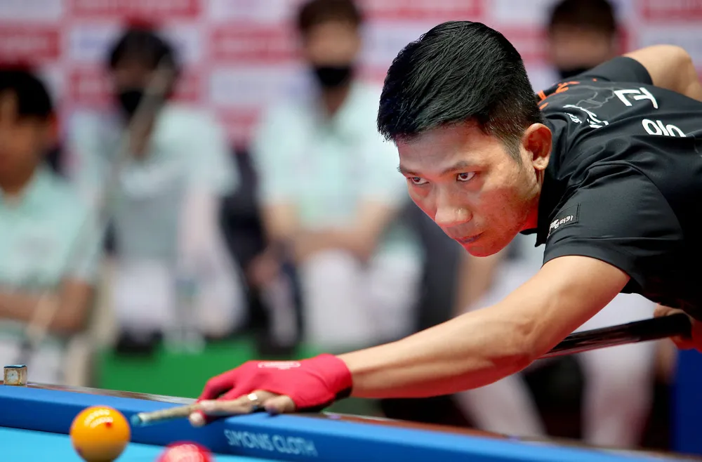 Ngô Đình Nại mang về chiến thắng cho đội nhà. Ảnh: Kim Young Hun