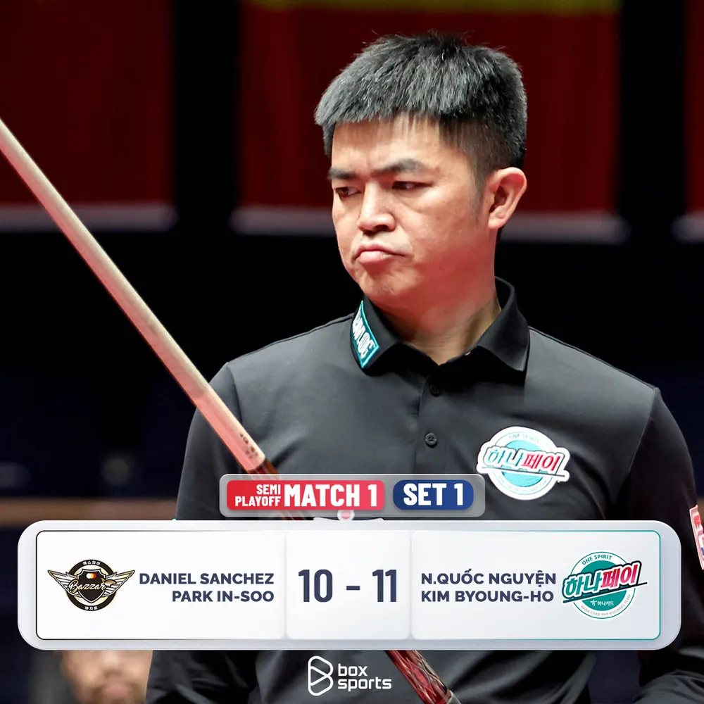 Nguyễn Quốc Nguyện góp công lớn cho chiến thắng ở ván đôi nam