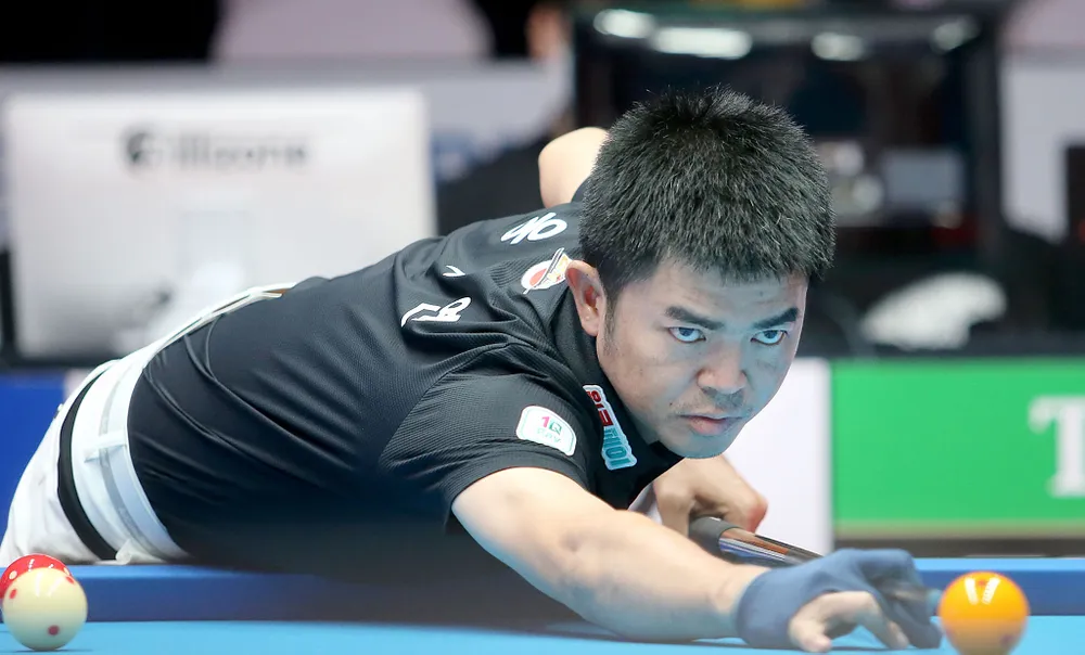 Nguyễn Quốc Nguyện đang thăng hoa cùng Hana Card. Ảnh; Kim Young Hun