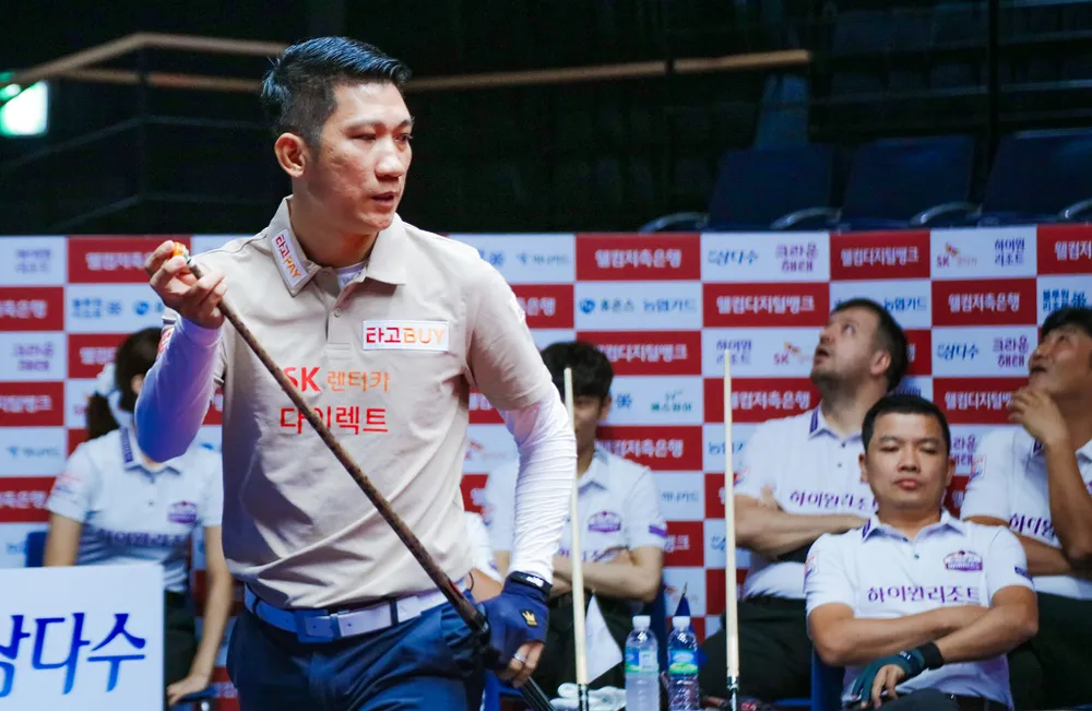 Ngô Đình Nại đang cố gắng tìm vé dự VCK năm. Ảnh: Kim Young Hun