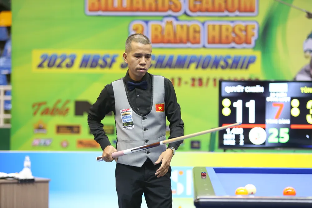 Trần Quyết Chiến đang có hy vọng vô địch thêm giải World Cup. Ảnh: HBSF