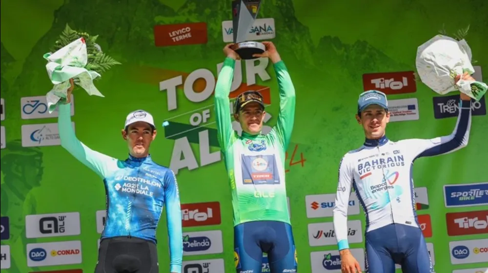 Juan Pedro Lopez đăng quang Tour of the Alps 2024