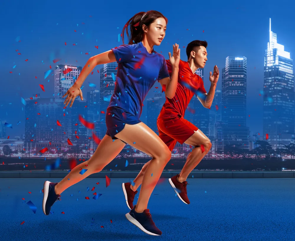 Giải thu hút nhiều người yêu mến môn chạy bộ tham gia