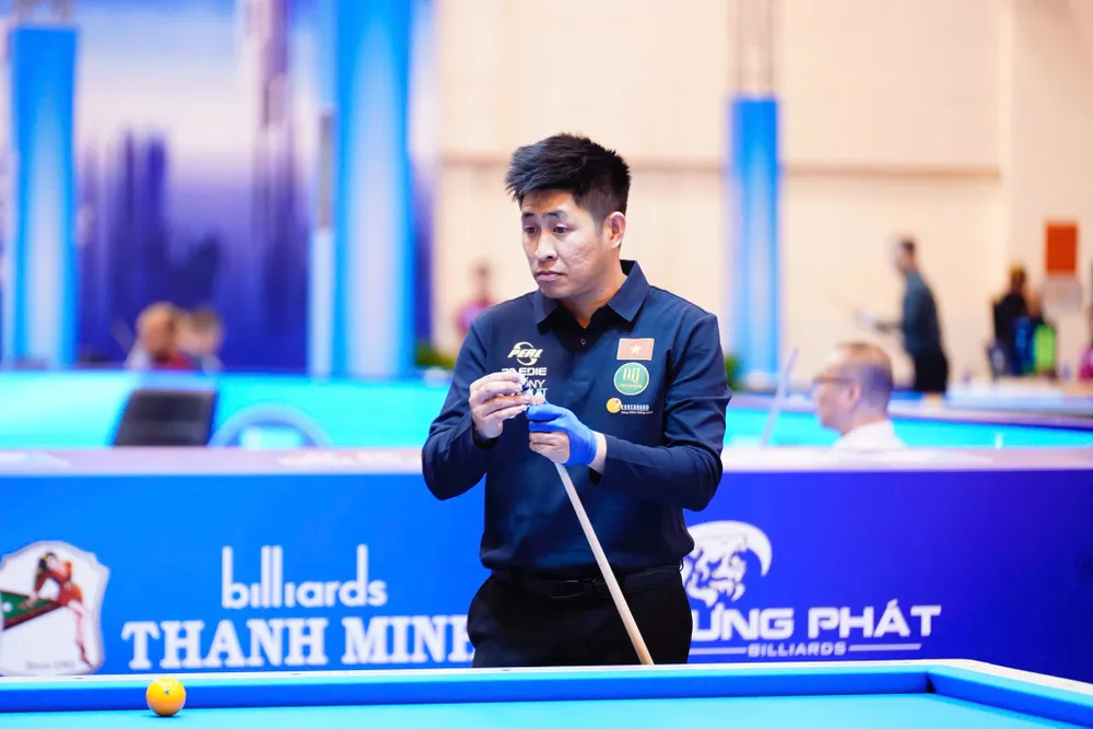 Nguyễn Đình Quốc thi đấu thăng hoa