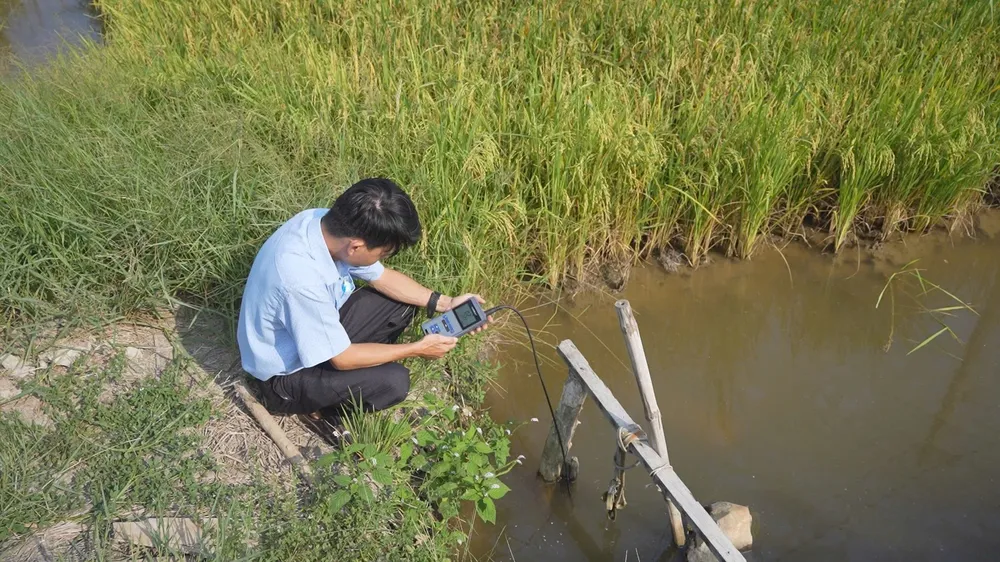 Tình hình xâm nhập mặn trên sông Vàm Cỏ, tỉnh Tây Ninh diễn biến phức tạp
