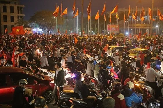 Huế vui mừng chiến thắng của U23 Việt Nam