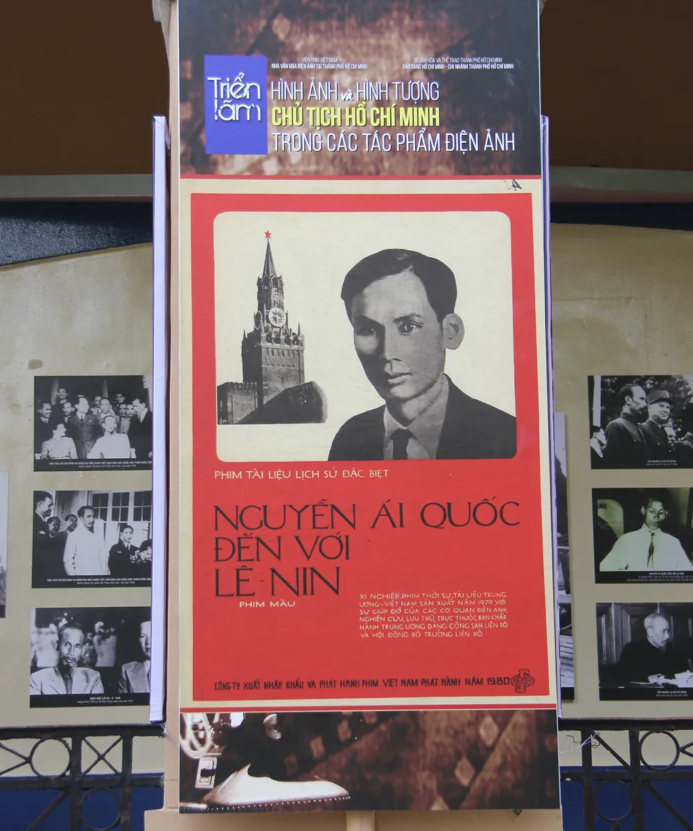 Triển lãm ''Hình ảnh và hình tượng Chủ tịch Hồ Chí Minh trong các tác phẩm điện ảnh'' ảnh 4
