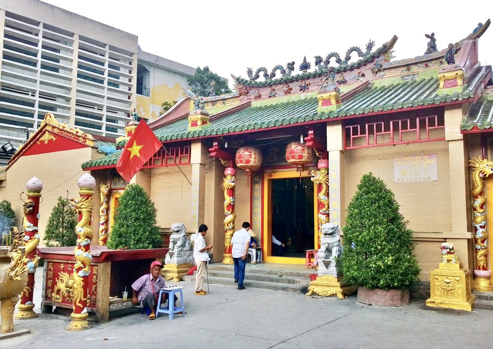 拥有200年历史的土龙木坊天后宫。