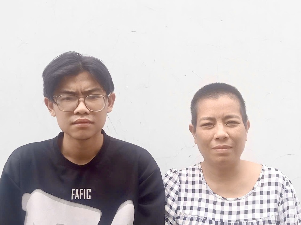 阮氏垂庄母子同患肾病。