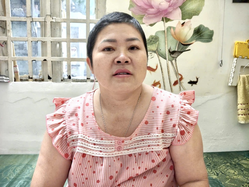 乳癌病人陈氏华求助。（图：陈氏华提供）