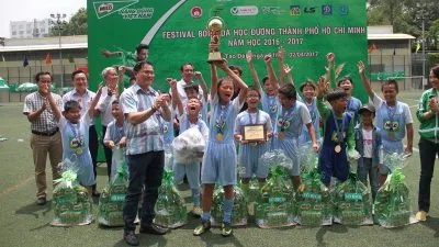 Sơ kết chương trình bóng đá Học đường ảnh 1