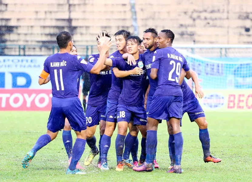 B.Bình Dương tiếp tục duy trì sự ổn định về phong độ ở cả hai mặt trận. (Ảnh: Sơn Trà)