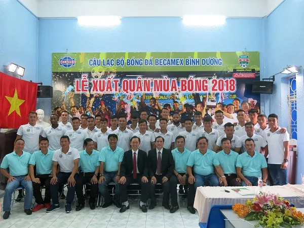 CLB Becamex Bình Dương xuất quân tham dự mùa bóng 2018 ảnh 3