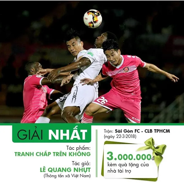 Trao giải cuộc thi ảnh Nuti Café V-League 2018 ảnh 3