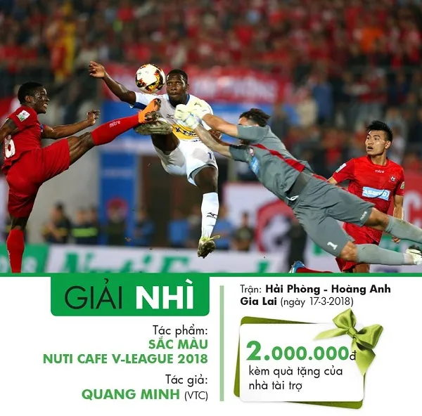 Trao giải cuộc thi ảnh Nuti Café V-League 2018 ảnh 4