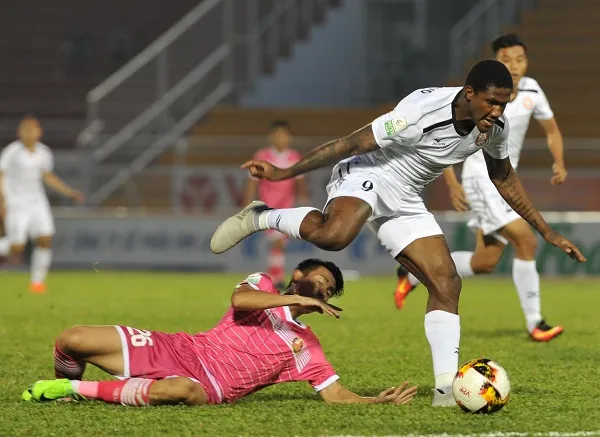 Đội TPHCM đang có những bước tiến mạnh mẽ tại V-League 2018. Ảnh: NGUYỄN NHÂN