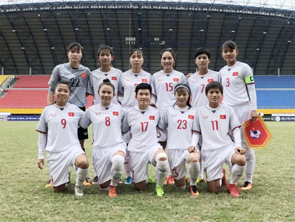 Đội tuyển nữ Việt Nam giành HCĐ Đông Nam Á 2018