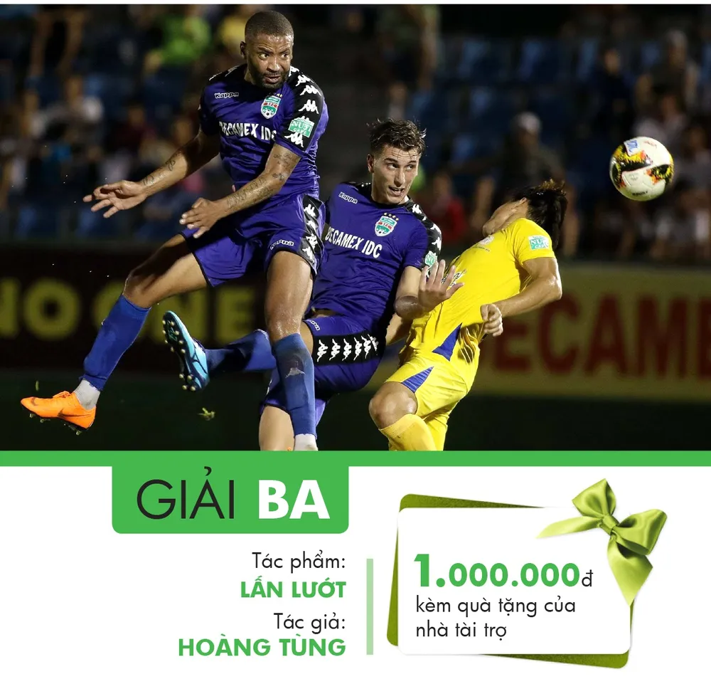 Trao giải cuộc thi ảnh tháng 6 "Sắc màu Nuti Cafe V-League 2018" ảnh 7