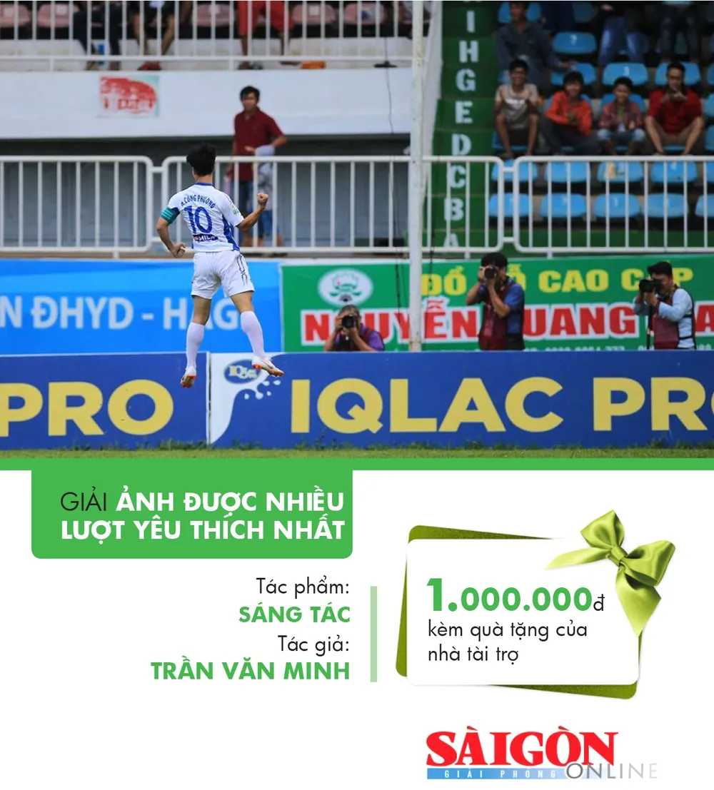 Trao giải cuộc thi ảnh tháng 6 "Sắc màu Nuti Cafe V-League 2018" ảnh 8