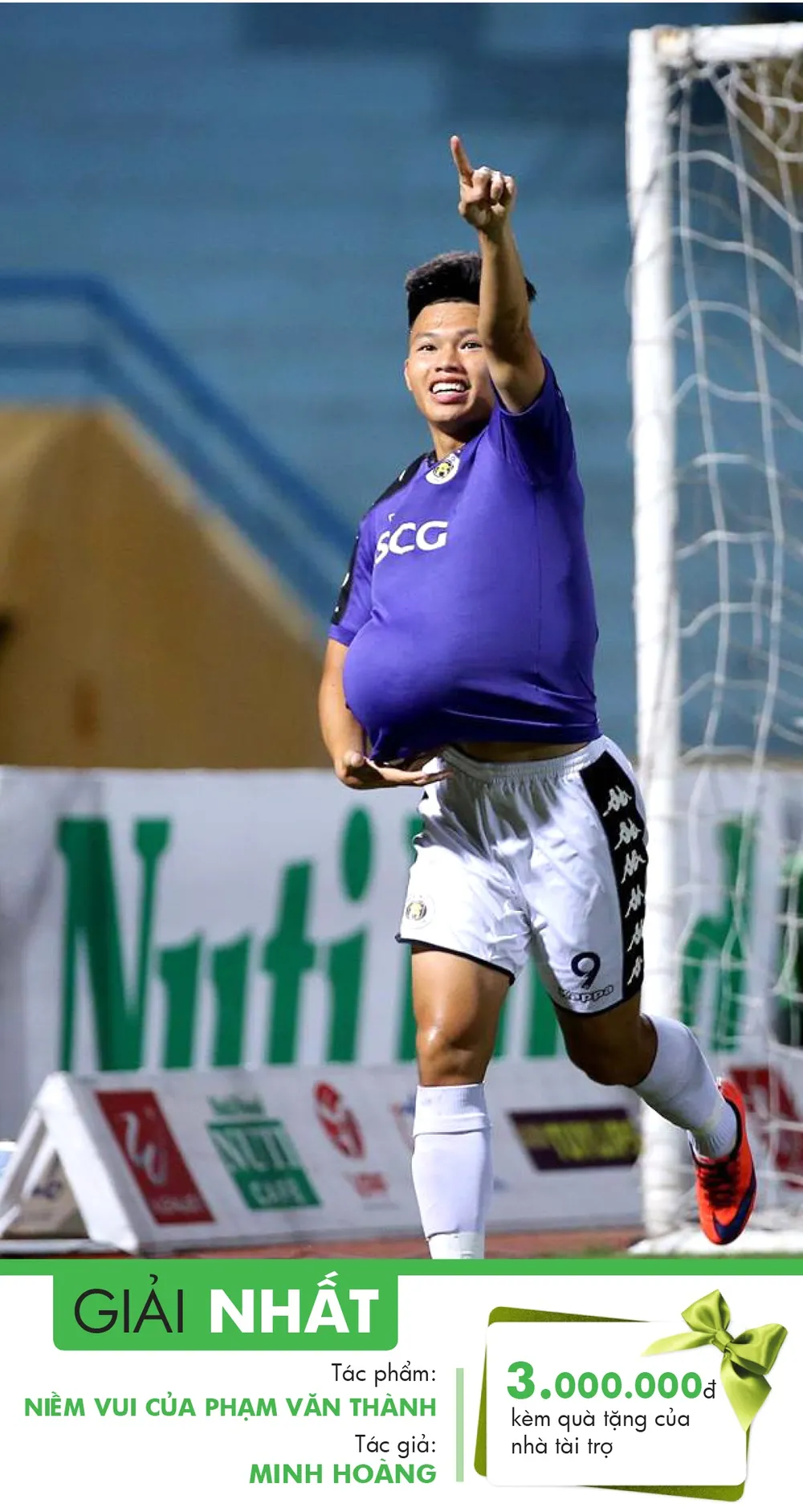 Trao giải cuộc thi ảnh tháng 6 "Sắc màu Nuti Cafe V-League 2018" ảnh 3