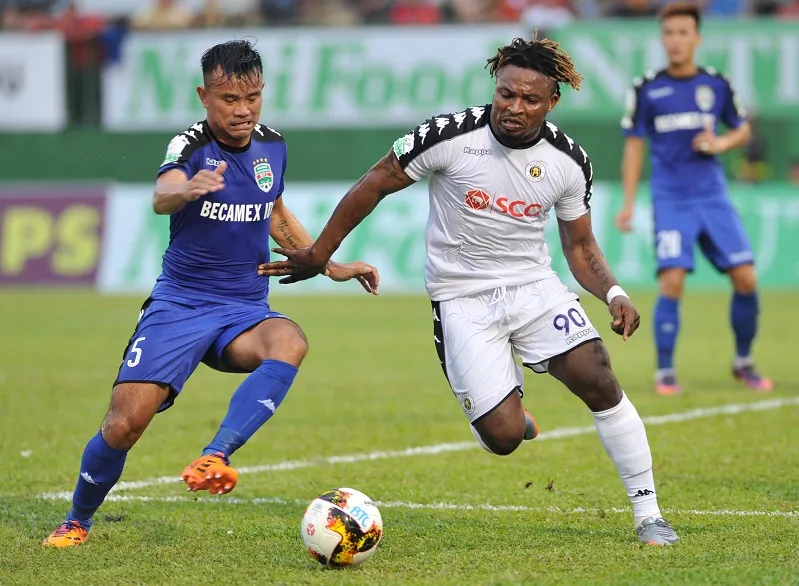 B.Bình Dương liệu có thể gây bất ngờ trước Hà Nội? Ảnh: NGUYỄN NHÂN