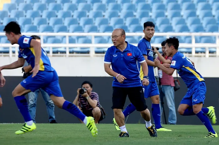 Thầy trò ông Park đã sẵn sàng cho giải U23 quốc tế. Ảnh: MINH HOÀNG