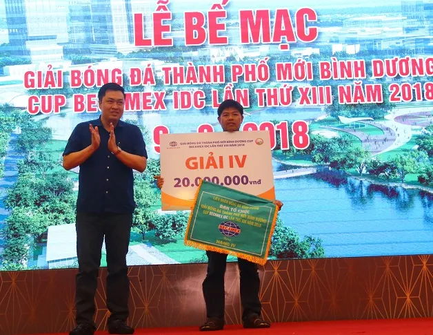 Bình Hòa-TPK lần thứ 3 liên tiếp vô địch giải bóng đá Thành phố mới Bình Dương ảnh 2