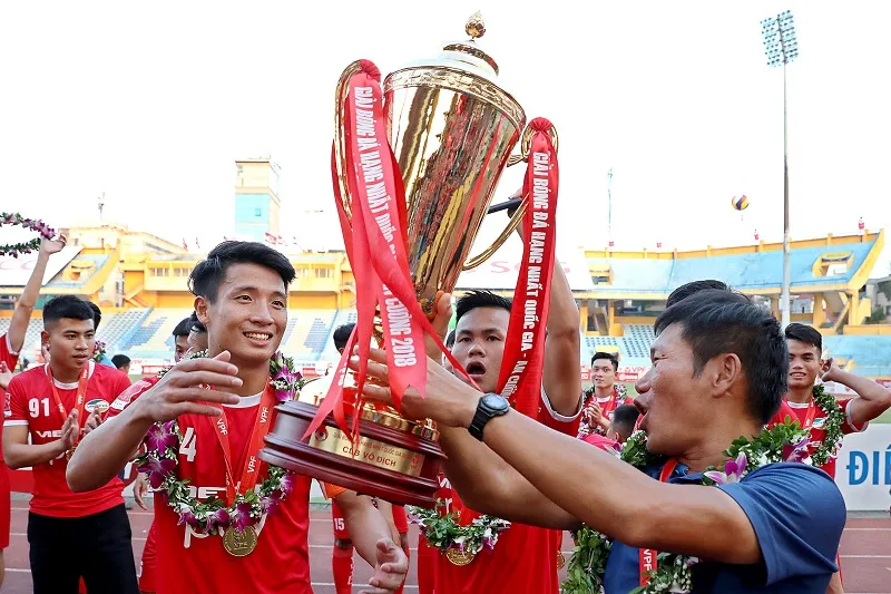 Giải hạng Nhất quốc gia - Cúp An Cường 2018: Viettel hưởng trọn niềm vui, CAND xuống hạng ảnh 1