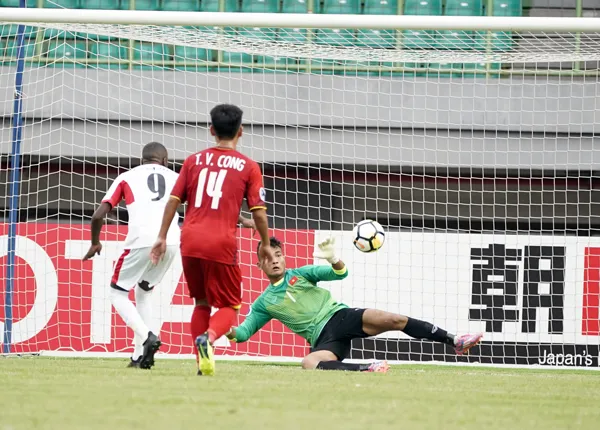 Trận thua ngược trước Jordan đã đẩy Việt Nam vào thế khó. Ảnh: Đoàn Nhật