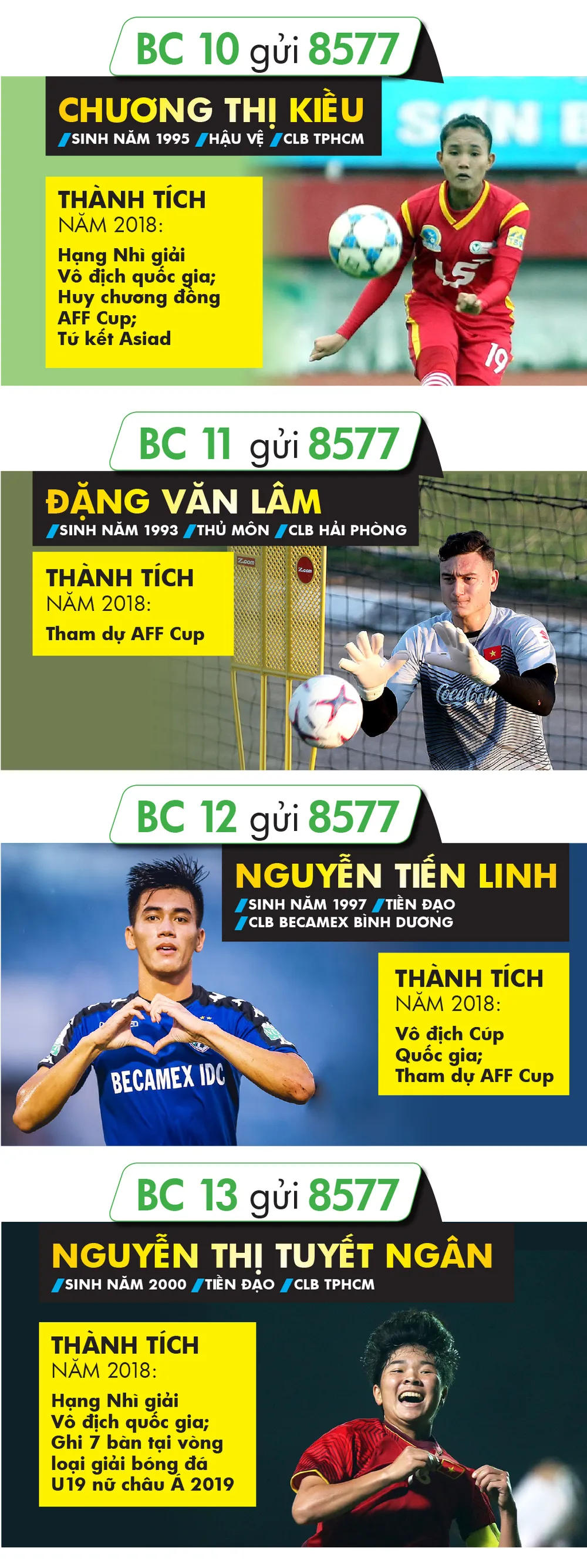 Giải thưởng Cầu thủ được yêu thích nhất năm 2018 ảnh 3