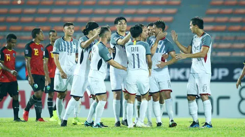 Hàng công của đội Philippines chưa thực sự tạo ấn tượng