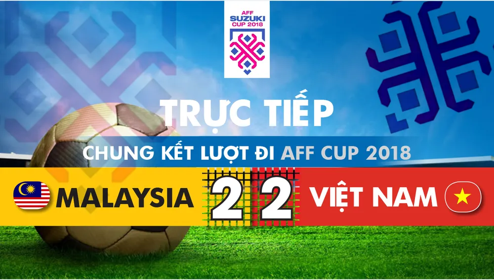 Malaysia - Việt Nam 2-2: Hai tiền vệ trung tâm lập công ảnh 1