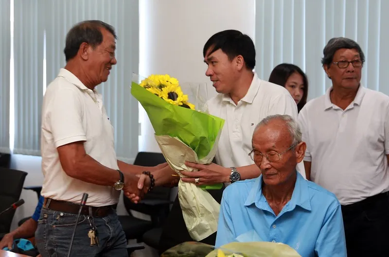 Chương trình thăm hỏi, tặng quà Tết cho các cựu tuyển thủ ảnh 5