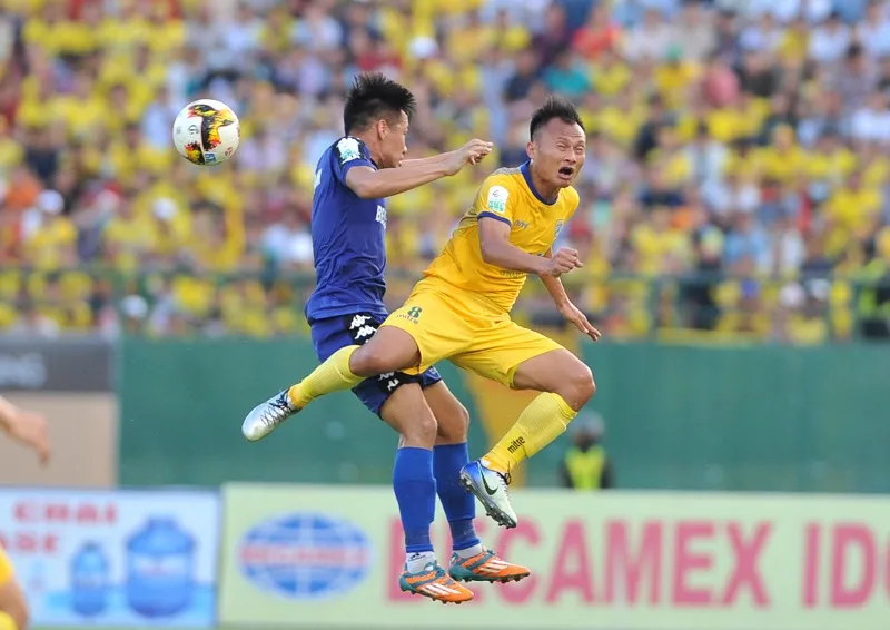 Trọng Hoàng đã quyết định về lại SLNA. Ảnh: NGUYỄN NHÂN