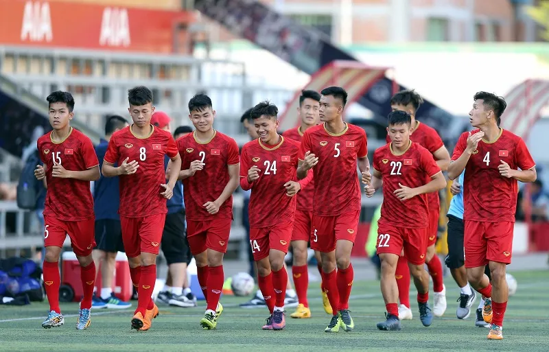 U22 Việt Nam thả lỏng để hướng đến chiến thắng thứ 2 trước Timor Leste. Ảnh: DŨNG PHƯƠNG