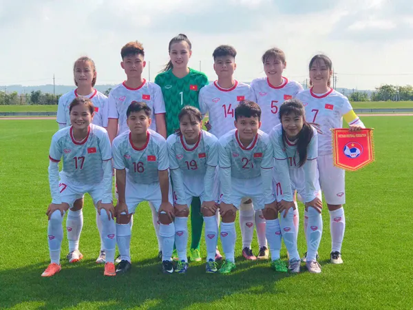 Đội U19 nữ Việt Nam. Ảnh: Đoàn Nhật