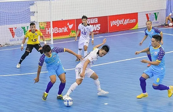 Thái Sơn Nam trong trận thắng quan trọng trước Sahako ở lượt đi. Ảnh: Anh Trần